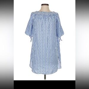 Scotch & Soda Blue Striped Casual Dress